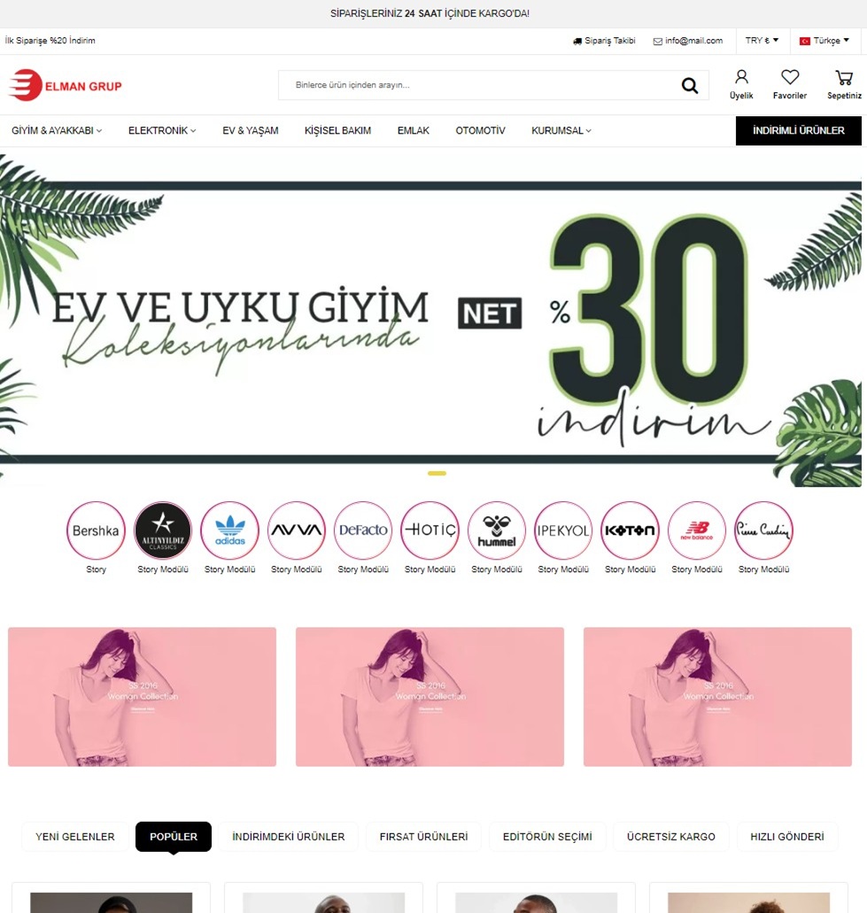 21. Paket - E-Ticaret